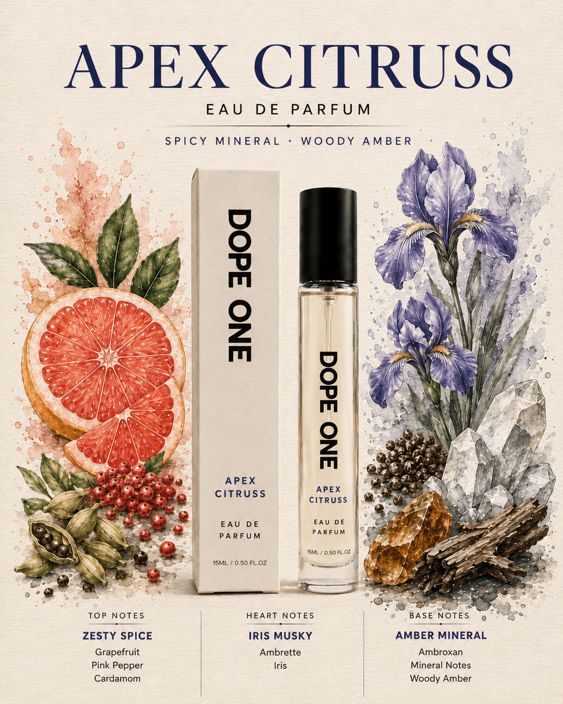 DOPE ONE Apex Citruss 15ml
