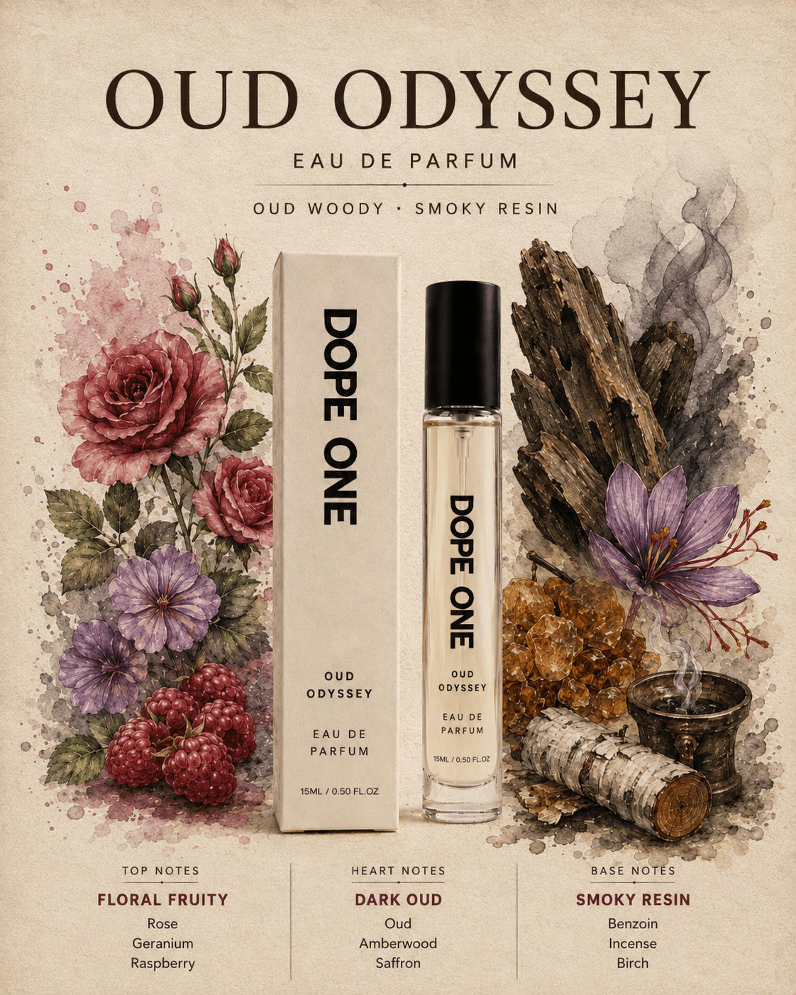 DOPE ONE Oud Odyssey 15ml